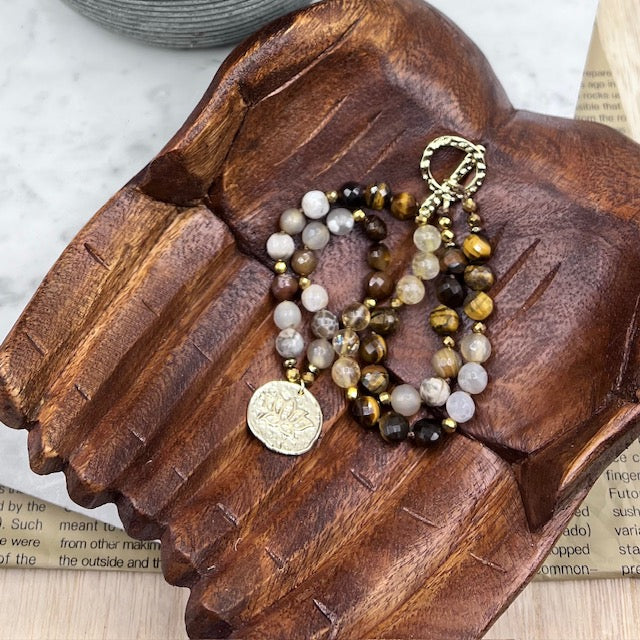 Root to Rise Short Mala Necklace