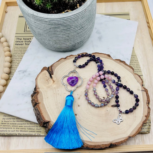 Love & Harmony Mid Length Mala Necklace