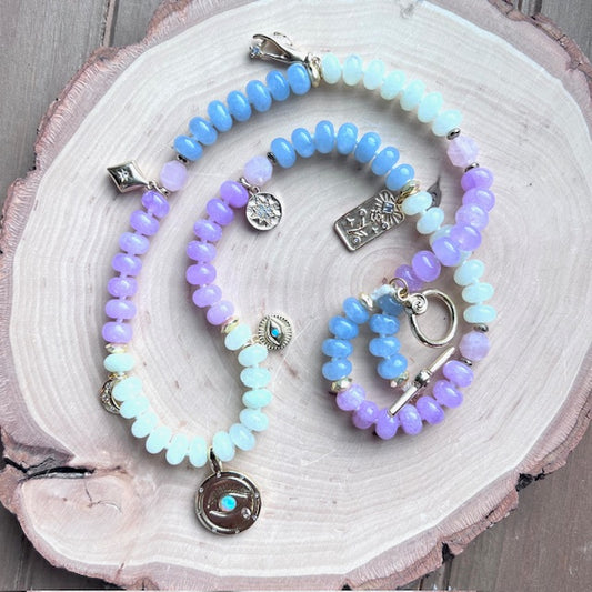 Psychic Visions Candy Gemstone Necklace