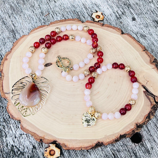 Healing Palm Short Mala Set