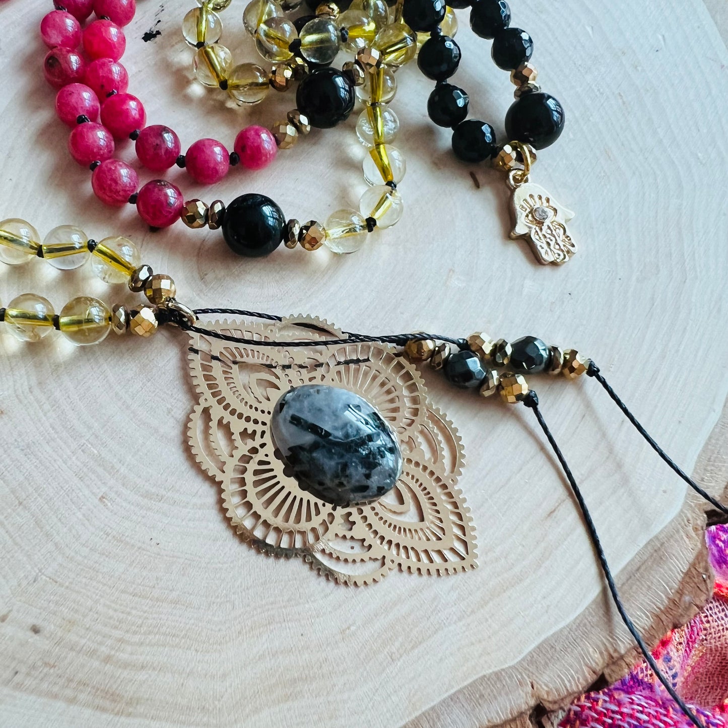 Limitless Light 108 Beads Mala Necklace
