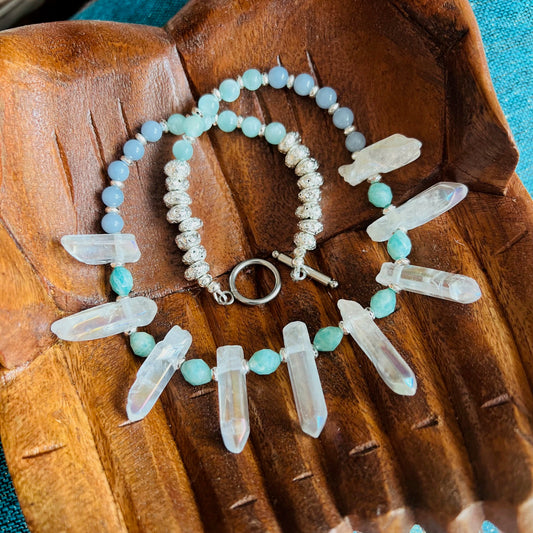 Inner Light Statement Choker Necklace