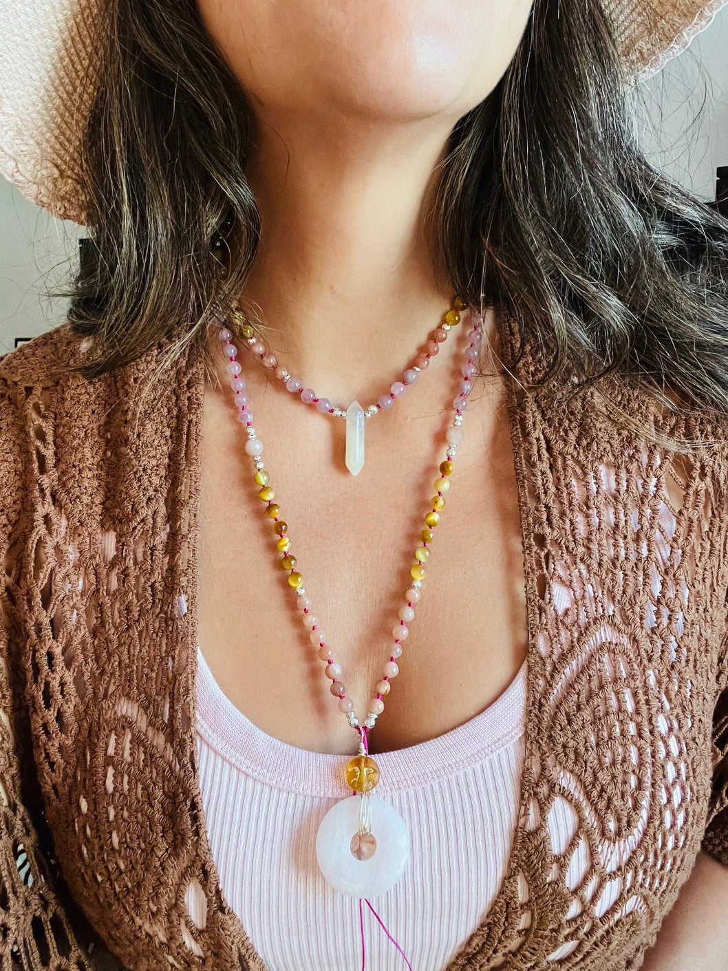 Brave Heart Mala 108 Beads Necklace