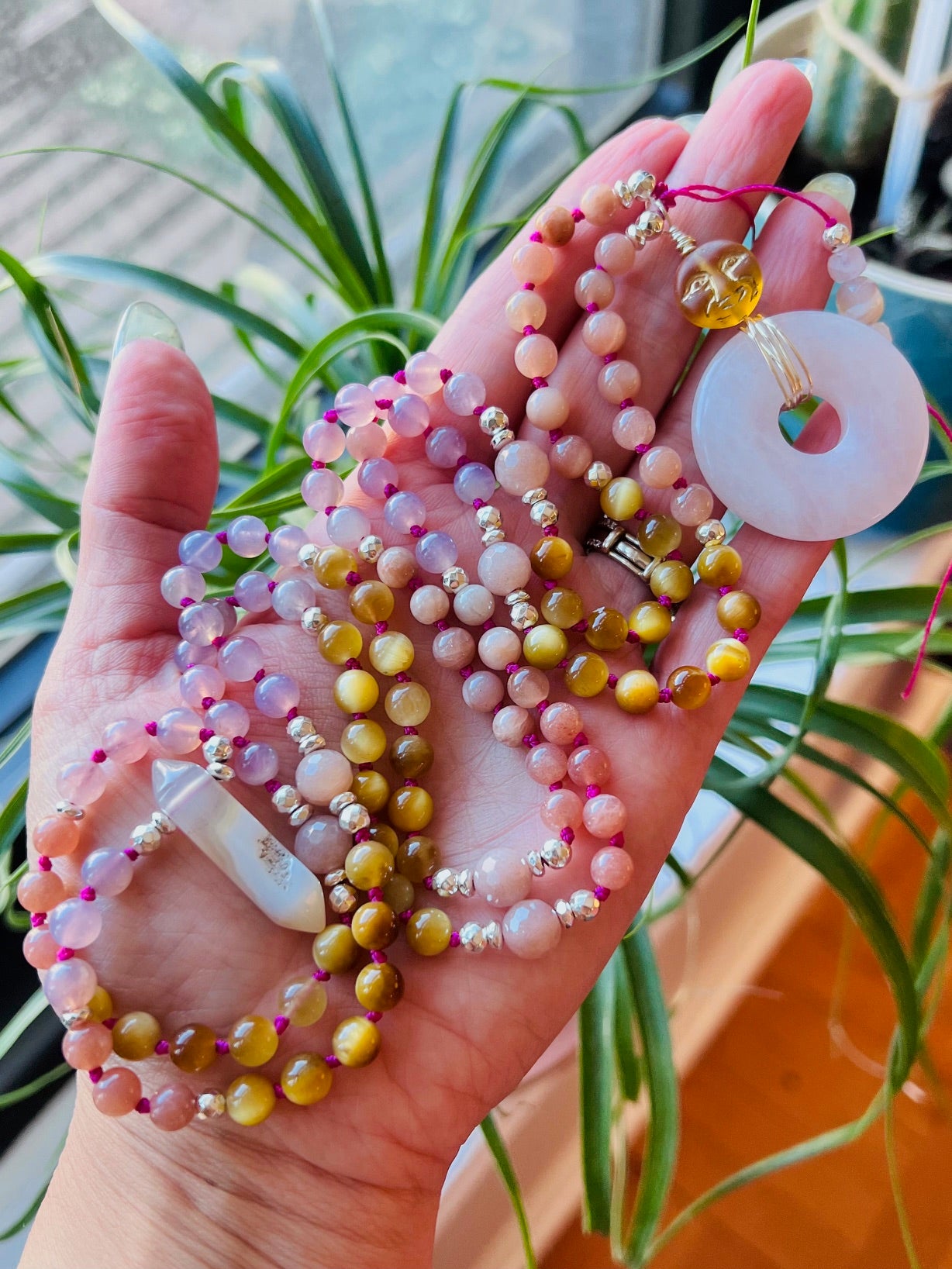 Brave Heart Mala 108 Beads Necklace