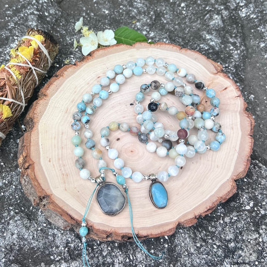 Inner Journey 108 Beads Mala Necklace