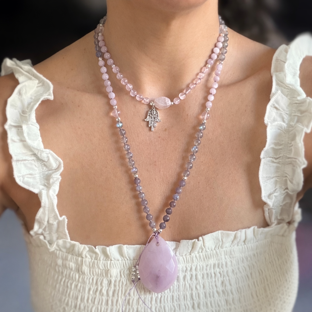 Rhiannon Inspired 108 Beads Mala Necklace
