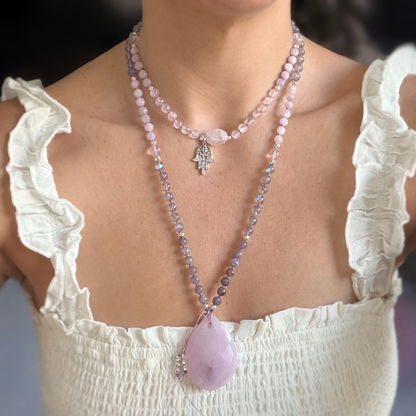 Rhiannon Inspired 108 Beads Mala Necklace