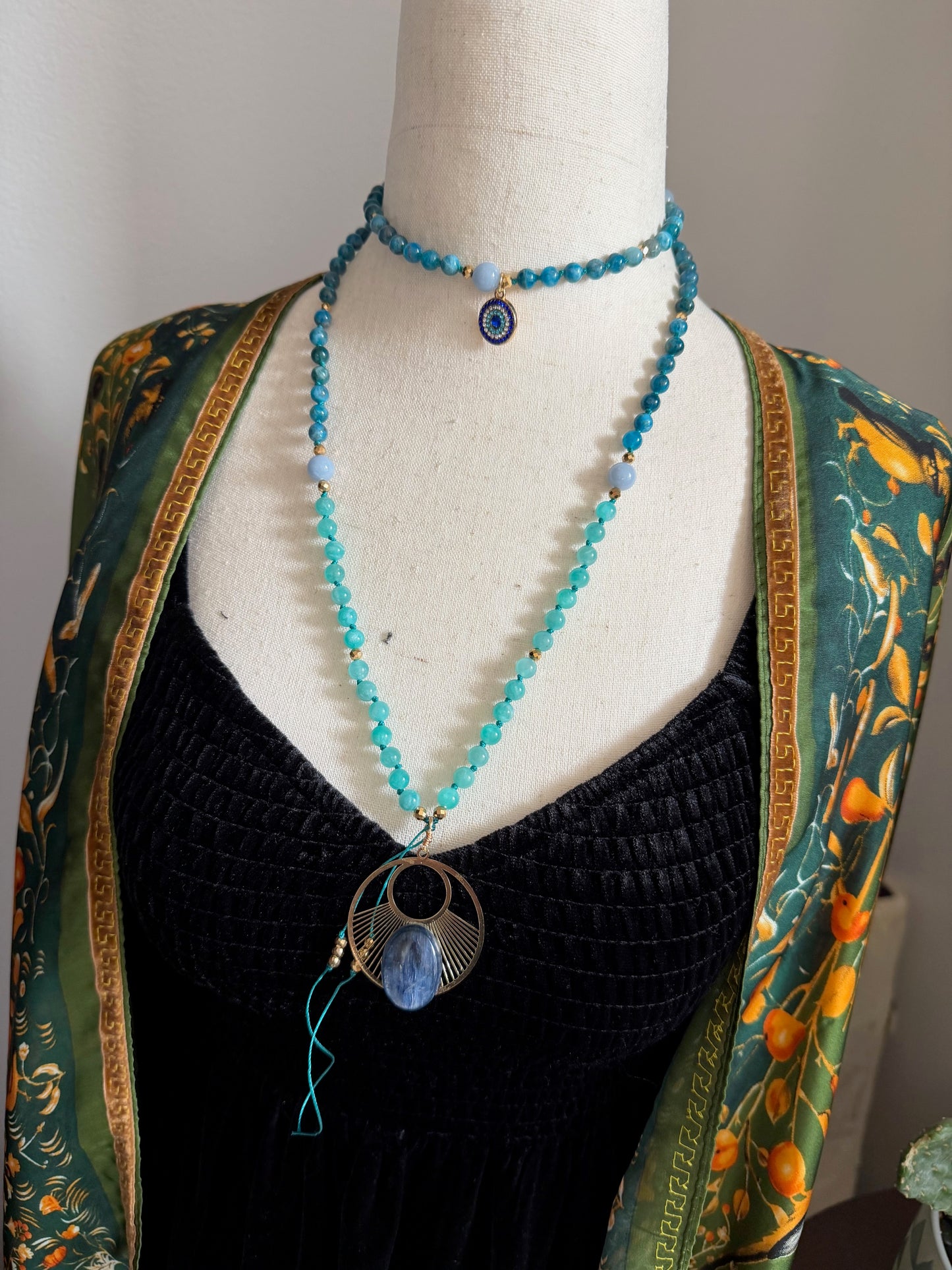 Divine Intervention 108 Beads Mala Necklace