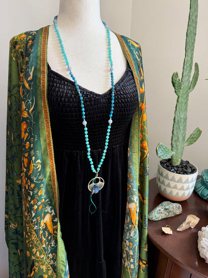 Divine Intervention 108 Beads Mala Necklace