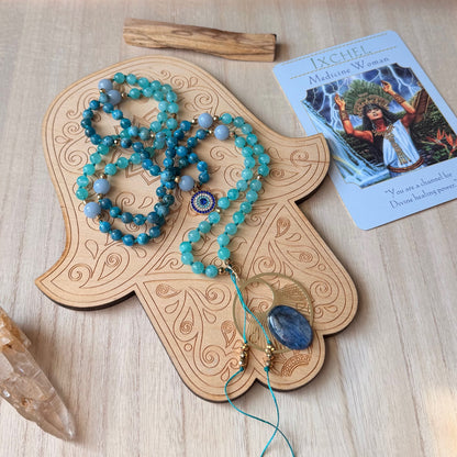 Divine Intervention 108 Beads Mala Necklace