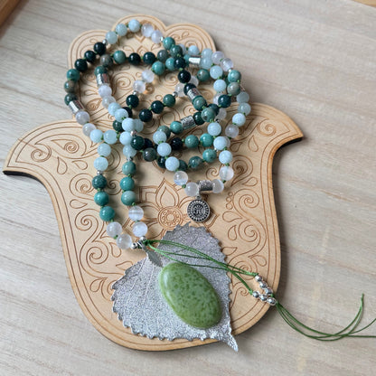 Tarot Inspired 108 Beads Mala Necklace