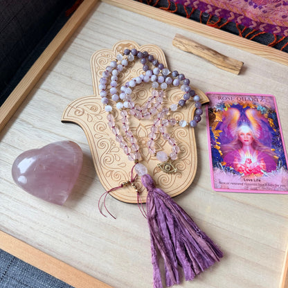 Love's Embrace 108 Beads Mala Necklace