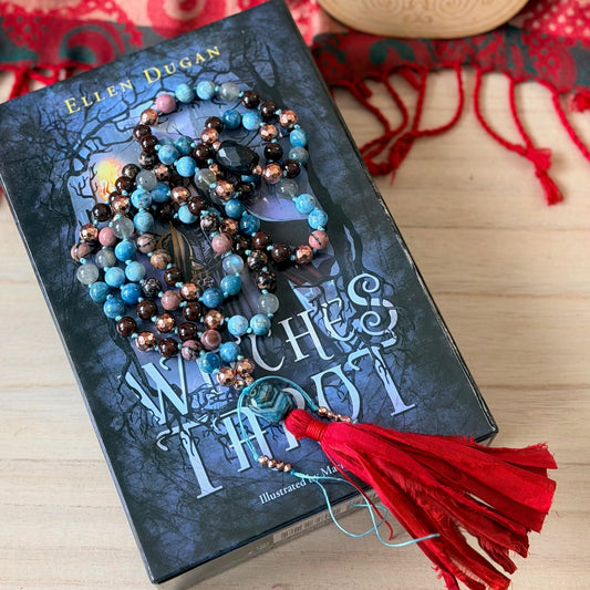 Tarot Inspired 108 Beads Mala Necklace