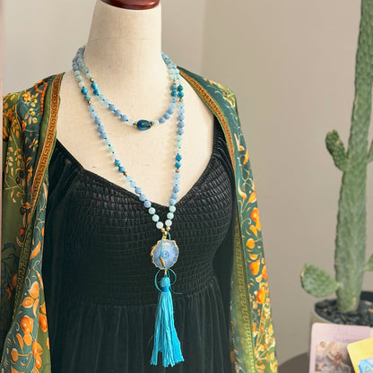 Goddess Eirene 108 Beads Mala Necklace