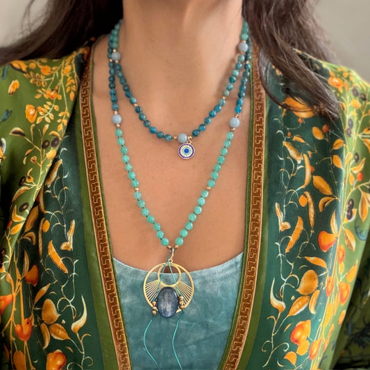 Divine Intervention 108 Beads Mala Necklace