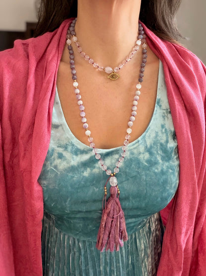 Love's Embrace 108 Beads Mala Necklace