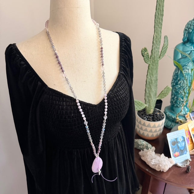 Rhiannon Inspired 108 Beads Mala Necklace