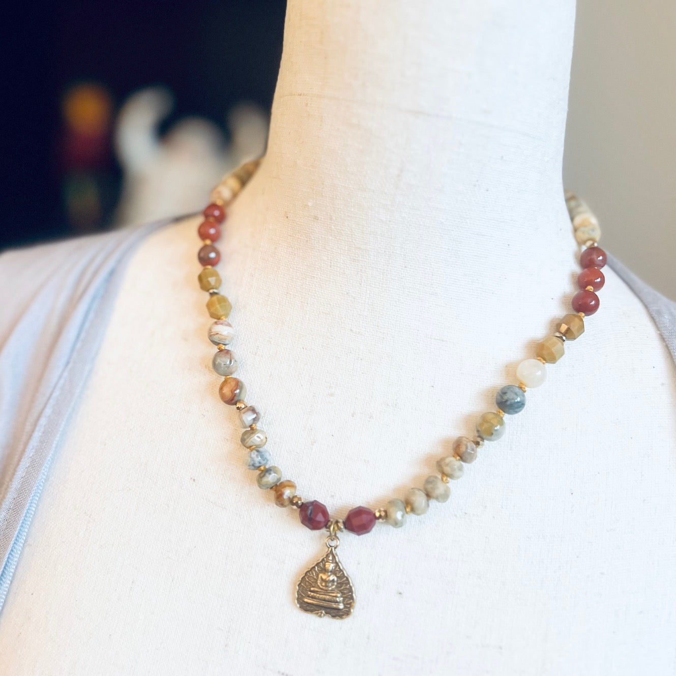 A New Path Short Mala Necklace