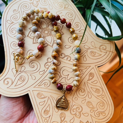 A New Path Short Mala Necklace