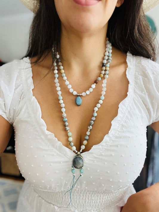 Inner Journey 108 Beads Mala Necklace