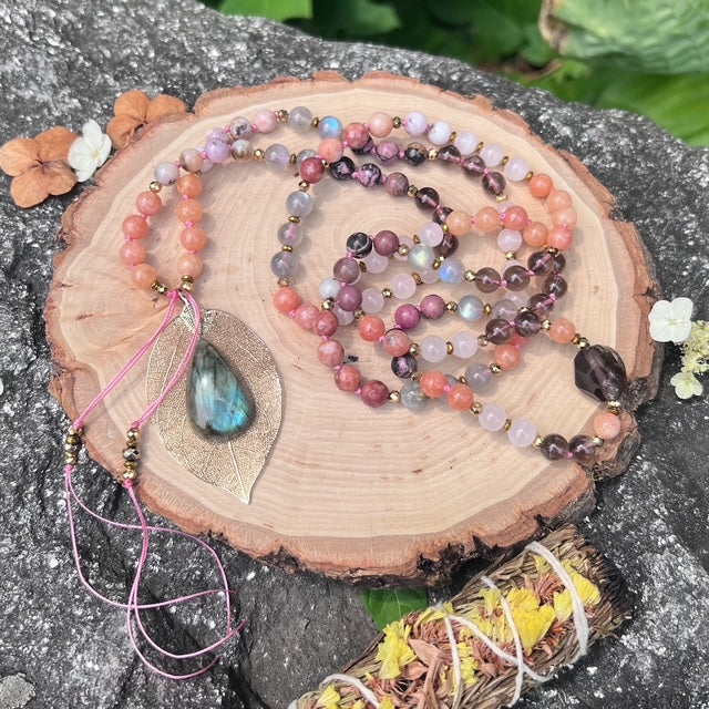 Natural Light 108 Beads Mala Necklace