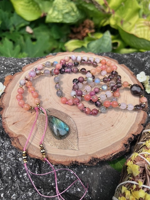 Natural Light 108 Beads Mala Necklace