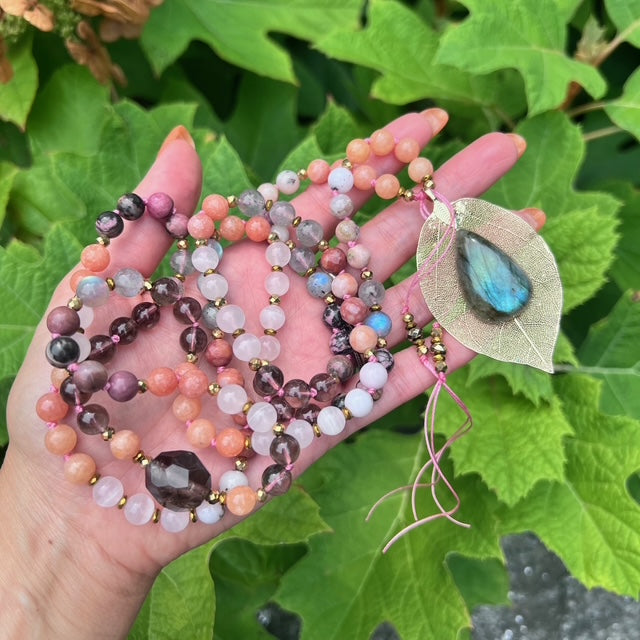Natural Light 108 Beads Mala Necklace