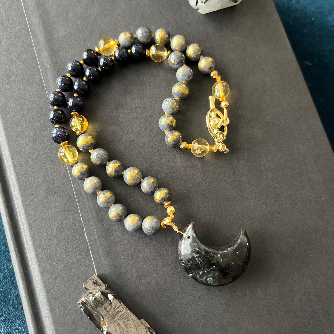 Cosmic Path Short Mala Necklace