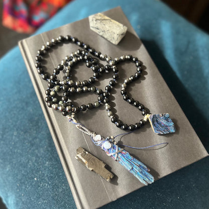 Witches Broom 108 Beads Mala Necklace