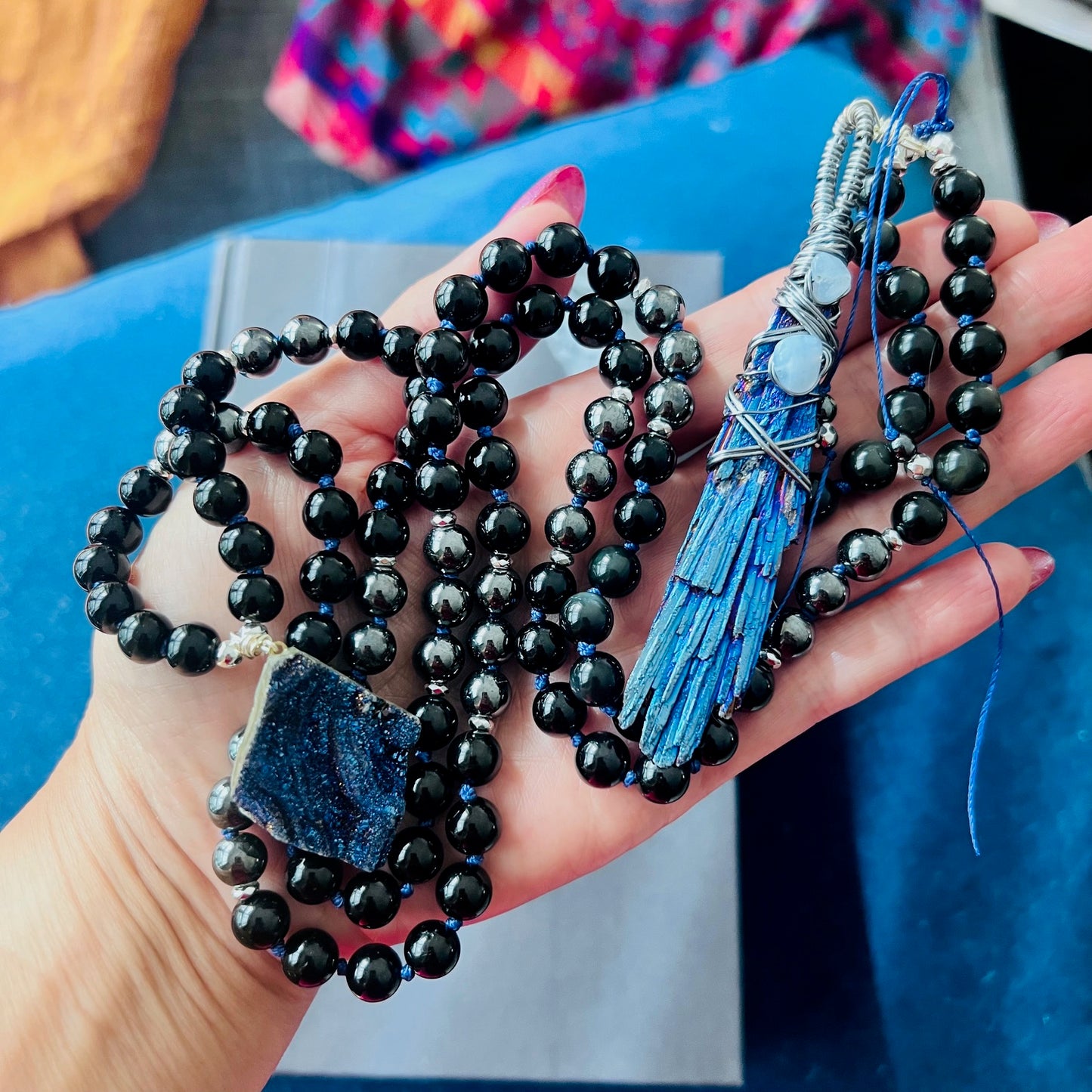 Witches Broom 108 Beads Mala Necklace