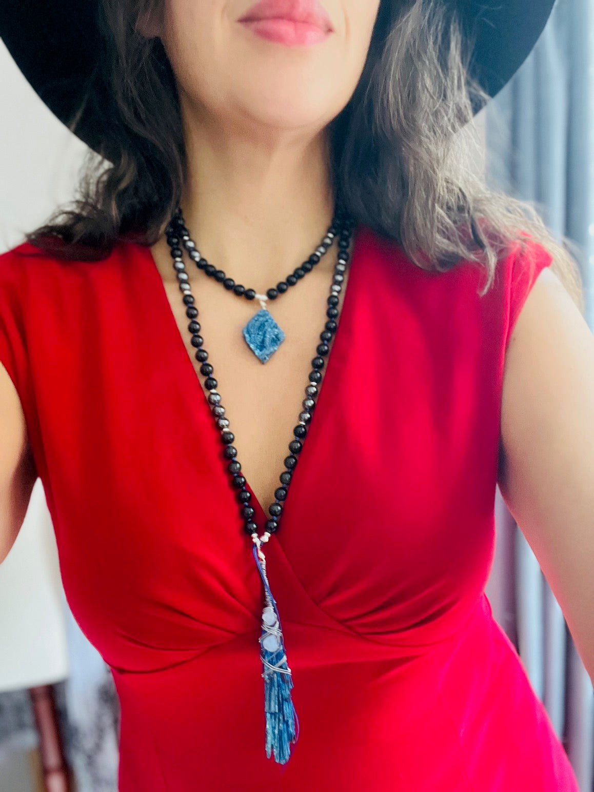 Witches Broom 108 Beads Mala Necklace