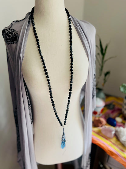 Witches Broom 108 Beads Mala Necklace