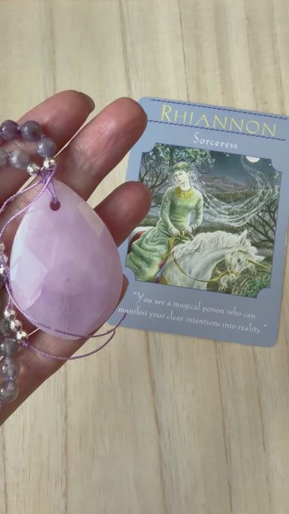 Rhiannon Inspired 108 Beads Mala Necklace