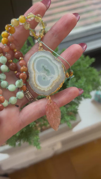 High Priestess 108 Beads Mala Necklace