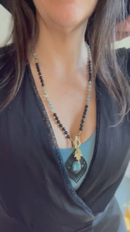 Spiritual Pathways Mid Length Mala Necklace