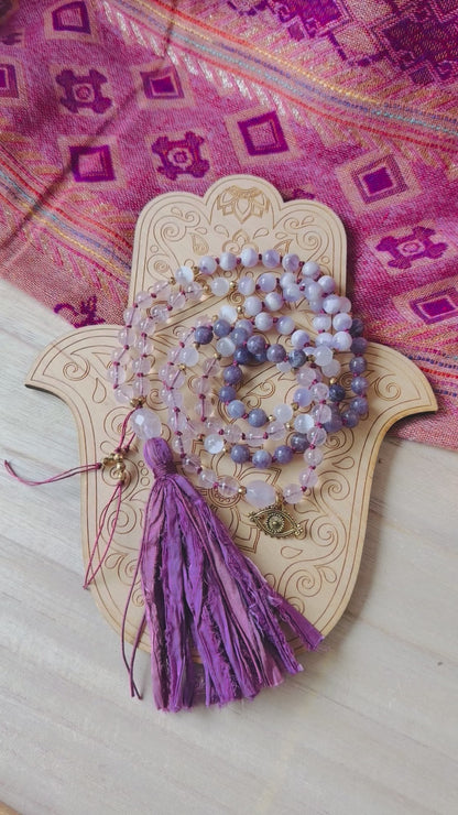 Love's Embrace 108 Beads Mala Necklace