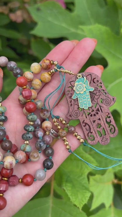 Spiritual Renewal Mala Necklace