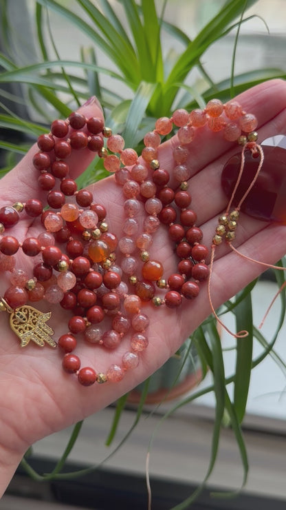 Goddess Guinevere 108 Bead Mala Necklace